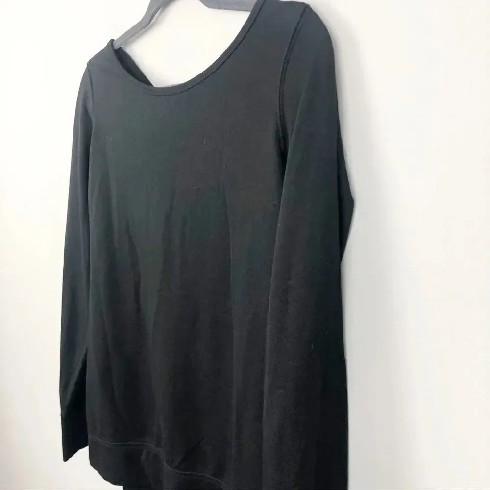 OLD NAVY ACTIVE | Cutout Back Long Sleeve Top S